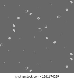 Abstract vector monochrome background. Halftone illustration pattern