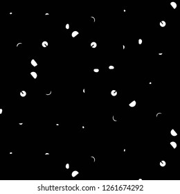 Abstract vector monochrome background. Halftone illustration pattern