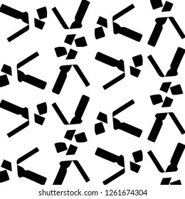 Abstract vector monochrome background. Halftone illustration pattern