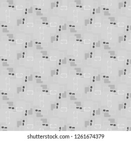 Abstract vector monochrome background. Halftone illustration pattern