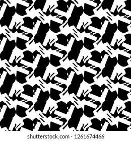 Abstract vector monochrome background. Halftone illustration pattern