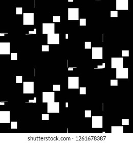 Abstract vector monochrome background. Halftone illustration pattern