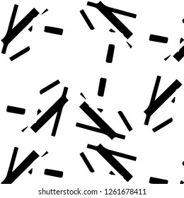 Abstract vector monochrome background. Halftone illustration pattern