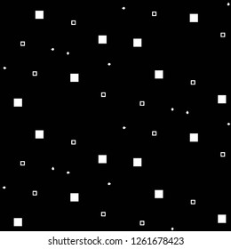Abstract vector monochrome background. Halftone illustration pattern