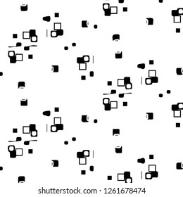 Abstract vector monochrome background. Halftone illustration pattern
