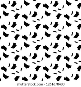 Abstract vector monochrome background. Halftone illustration pattern
