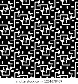 Abstract vector monochrome background. Halftone illustration pattern