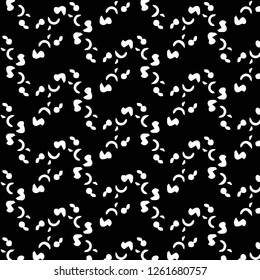 Abstract vector monochrome background. Halftone illustration pattern