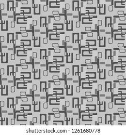 Abstract vector monochrome background. Halftone illustration pattern
