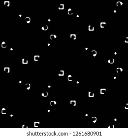 Abstract vector monochrome background. Halftone illustration pattern