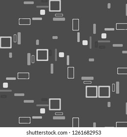 Abstract vector monochrome background. Halftone illustration pattern