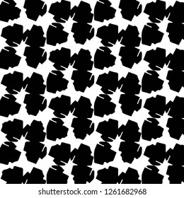 Abstract vector monochrome background. Halftone illustration pattern