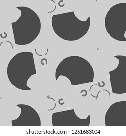 Abstract vector monochrome background. Halftone illustration pattern