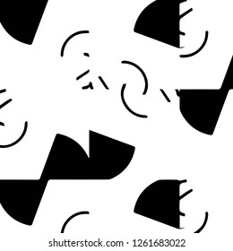 Abstract vector monochrome background. Halftone illustration pattern