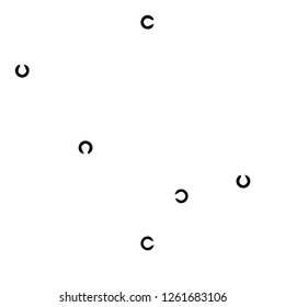 Abstract vector monochrome background. Halftone illustration pattern