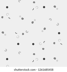 Abstract vector monochrome background. Halftone illustration pattern