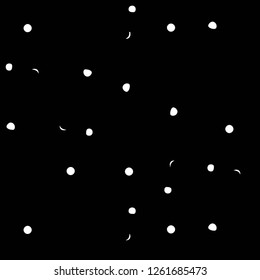 Abstract vector monochrome background. Halftone illustration pattern