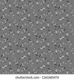Abstract vector monochrome background. Halftone illustration pattern