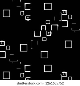 Abstract vector monochrome background. Halftone illustration pattern