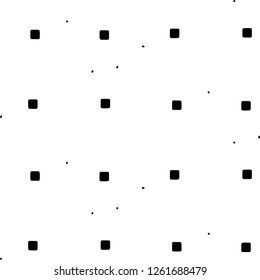 Abstract vector monochrome background. Halftone illustration pattern