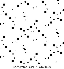 Abstract vector monochrome background. Halftone illustration pattern
