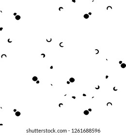 Abstract vector monochrome background. Halftone illustration pattern