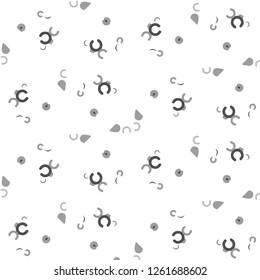 Abstract vector monochrome background. Halftone illustration pattern