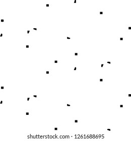 Abstract vector monochrome background. Halftone illustration pattern