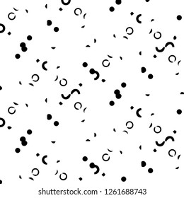Abstract vector monochrome background. Halftone illustration pattern