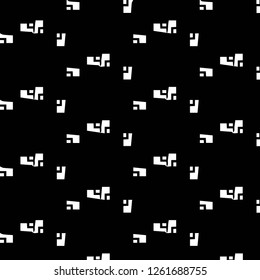 Abstract vector monochrome background. Halftone illustration pattern