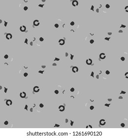Abstract vector monochrome background. Halftone illustration pattern