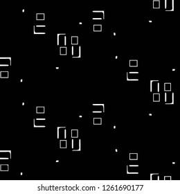 Abstract vector monochrome background. Halftone illustration pattern