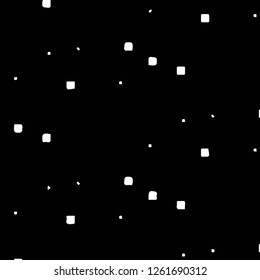 Abstract vector monochrome background. Halftone illustration pattern