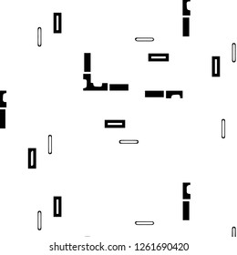 Abstract vector monochrome background. Halftone illustration pattern