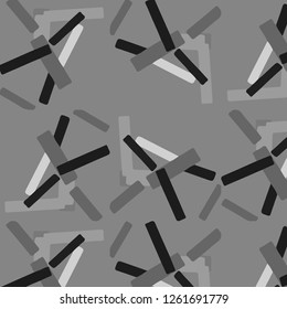 Abstract vector monochrome background. Halftone illustration pattern