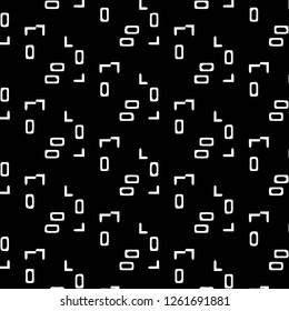 Abstract vector monochrome background. Halftone illustration pattern