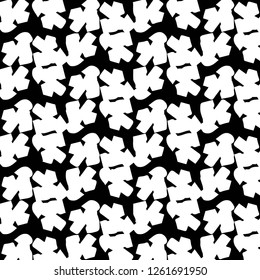 Abstract vector monochrome background. Halftone illustration pattern