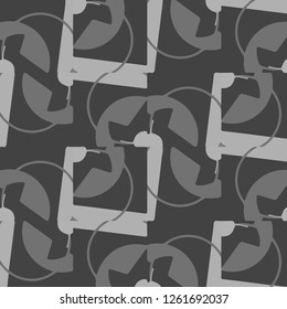 Abstract vector monochrome background. Halftone illustration pattern