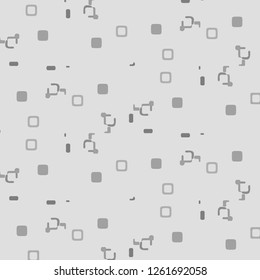 Abstract vector monochrome background. Halftone illustration pattern