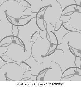 Abstract vector monochrome background. Halftone illustration pattern