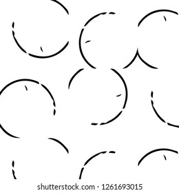Abstract vector monochrome background. Halftone illustration pattern