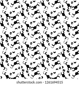 Abstract vector monochrome background. Halftone illustration pattern