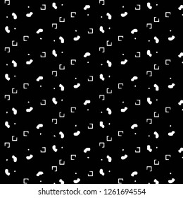 Abstract vector monochrome background. Halftone illustration pattern