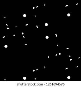 Abstract vector monochrome background. Halftone illustration pattern