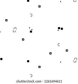 Abstract vector monochrome background. Halftone illustration pattern