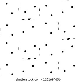 Abstract vector monochrome background. Halftone illustration pattern
