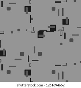 Abstract vector monochrome background. Halftone illustration pattern