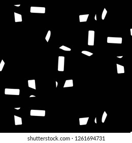 Abstract vector monochrome background. Halftone illustration pattern