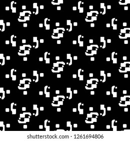 Abstract vector monochrome background. Halftone illustration pattern