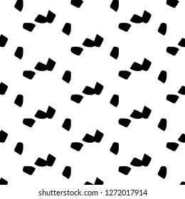 Abstract vector monochrome background. Halftone illustration pattern